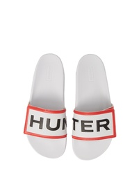 Hunter Original Adjustable Logo Slide Sandal