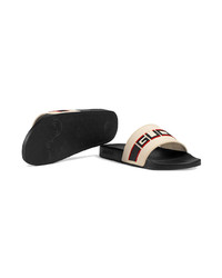 Gucci Stripe Rubber Slide Sandal