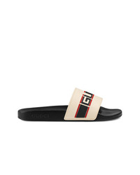 Gucci Stripe Rubber Slide Sandal