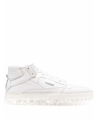 Oxs Rubber Soul Transparent Sole High Top Sneakers