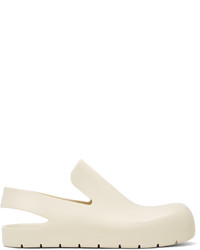 White Rubber Loafers