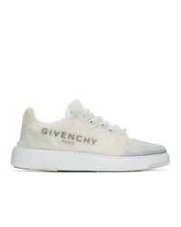 Givenchy White Baskets Wing Sneakers