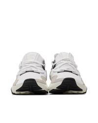Y-3 White Zx Torsion Sneakers