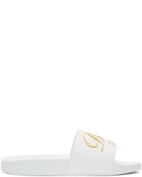 Dolce & Gabbana Dolce And Gabbana White Logo Slides