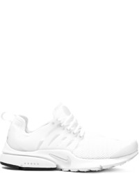 Nike Air Presto Mesh And Rubber Sneakers White