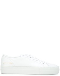 Common Projects Flatform Lace Up Sneakers