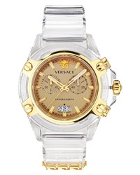 Versace Icon Active Chronograph Silicone Watch
