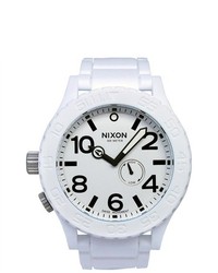 Nixon 51 30 White Rubber Watch