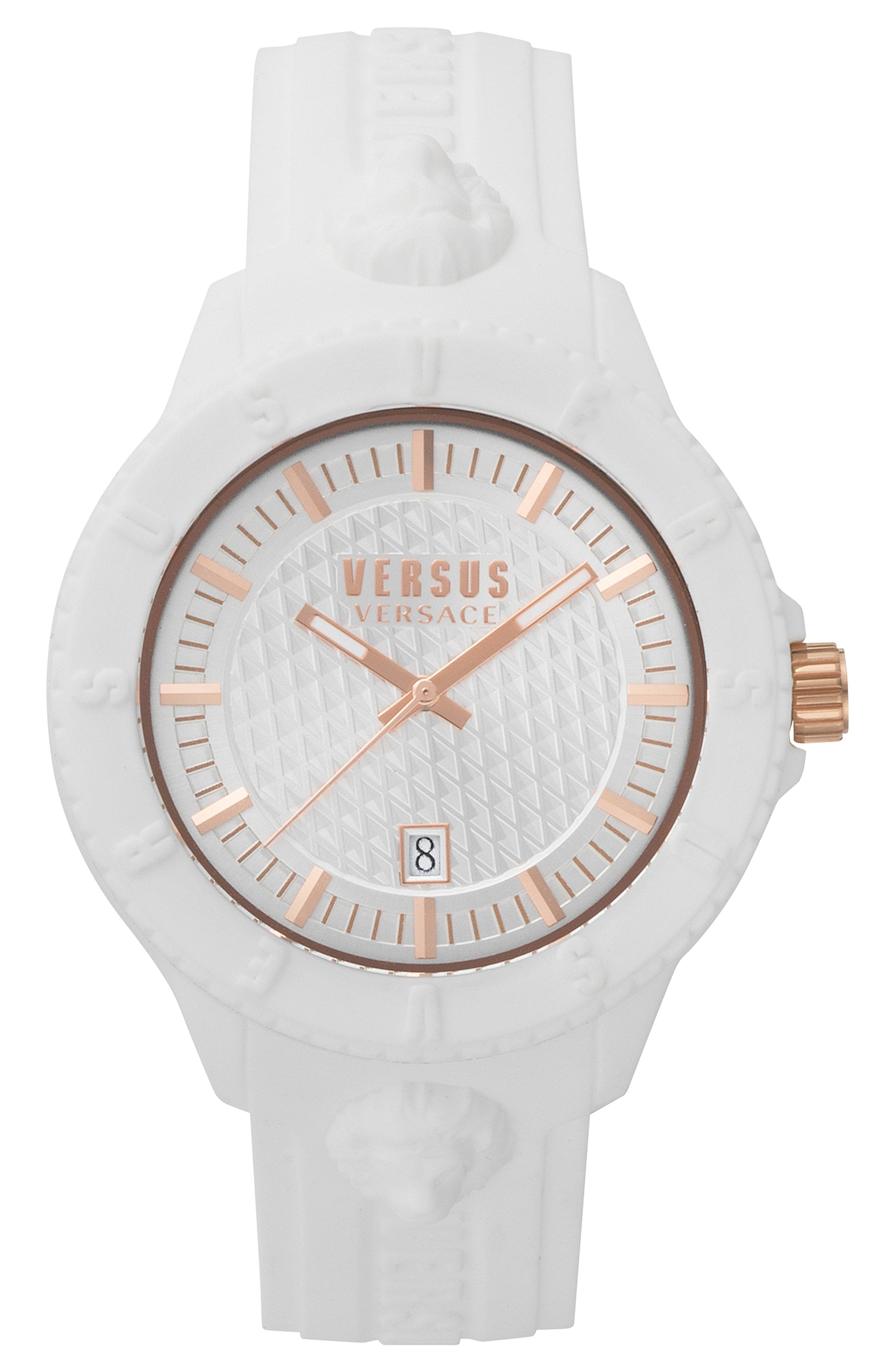 versace rubber watch
