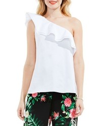 Vince Camuto Ruffle One Shoulder Blouse