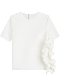MSGM Top With Ruffle