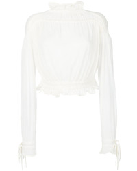 3.1 Phillip Lim Ruffle Cropped Top