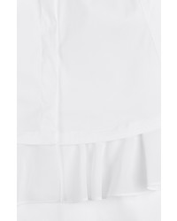 Brunello Cucinelli Cotton Shirt With Ruffle Detail