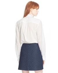 See by Chloe See By Chlo Ruffle Front Cotton Shirt