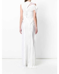Givenchy Asymmetric Ruffle Dress