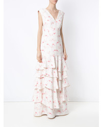 Olympiah Flamingo Print Gown