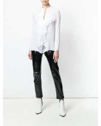 Givenchy Lace Trim Blouse