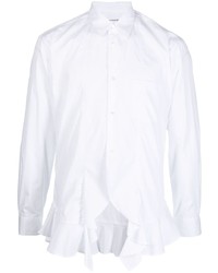 Comme Des Garcons SHIRT Comme Des Garons Shirt Ruffled Buttoned Cotton Shirt