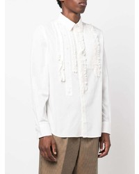 Viktor & Rolf Textured Detail Cotton Blend Shirt