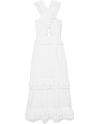 Alice McCall Everything She Wants Tiered Ruffled Broderie Anglaise Cotton Dress
