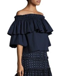 Alexis Barbie Off The Shoulder Ruffle Top