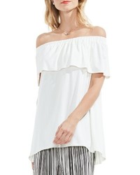 Vince Camuto Ruffle Off The Shoulder Top