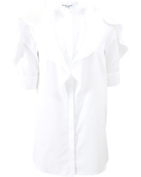 Givenchy Ruffle Front Blouse