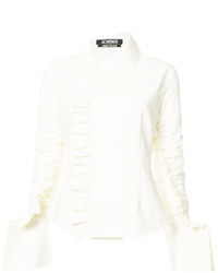 Jacquemus Ruffle And Gather Blouse