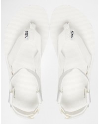 Teva Bright White Flatform Universal Sandals