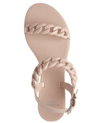 Givenchy Nea Chain Logo Jelly Sandal