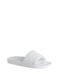 Gucci Pursuit Slide Sandal In Great White At Nordstrom