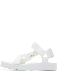 Suicoke White Depa C Sandals