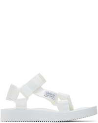 Suicoke White Depa C Sandals