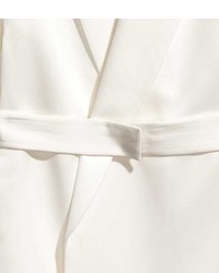 H&M Satin Jacket With Belt