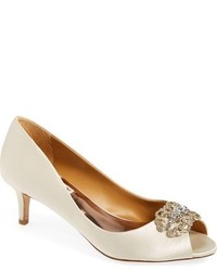 Badgley Mischka Sensation Peep Toe Pump