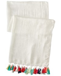 San Diego Hat Company Bss1384 Cotton Scarf W Tassels