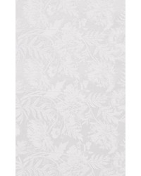Barneys New York Floral Jacquard Silk Satin Formal Scarf White