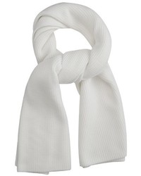 Lemaire Ribbed Knit Wool Scarf