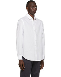Giorgio Armani White Seersucker Shirt