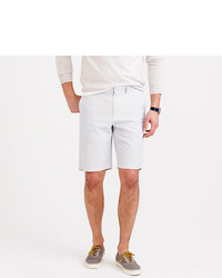 White Seersucker Shorts