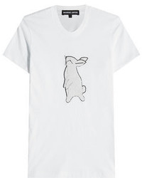Markus Lupfer Sequin Bunny T Shirt