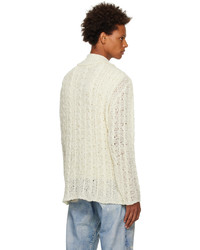 Our Legacy Off White Big Cardigan