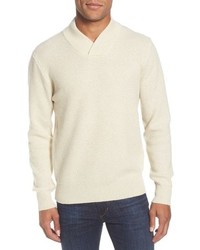 Schott NYC Waffle Knit Thermal Wool Blend Pullover