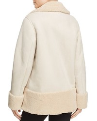Mother Faux Shearling Coat
