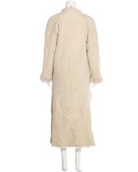 Bergdorf Goodman Shearling Long Coat