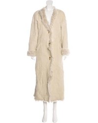 Bergdorf Goodman Shearling Long Coat