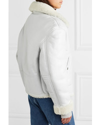McQ Alexander McQueen Reversible Shearling Jacket
