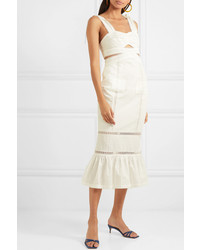 Alice McCall A Foreign Affair Ed Pintucked Cotton Dress