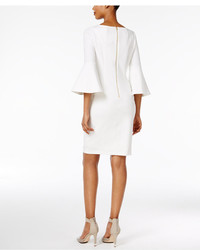 Calvin Klein Bell Sleeve Sheath Dress