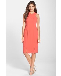Andrew Marc Marc New York By Crepe Sheath Dress